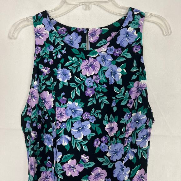 Vintage E.D. Michaels Dress Womens Small Floral Maxi Fairy Grunge Event Romantic - Picture 3 of 13